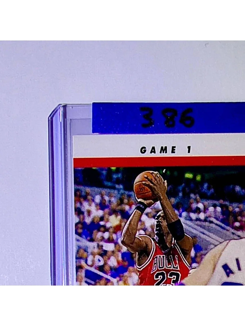 Michael Jordan 1993-94 Upper Deck NBA Finals #198 Basketball Card Chicago Bulls